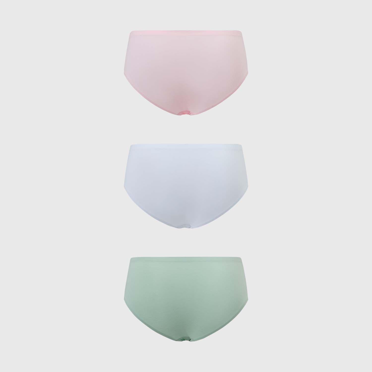 Calzón Mujer Pantaleta Tripack Juvenil Palo Rosa-1