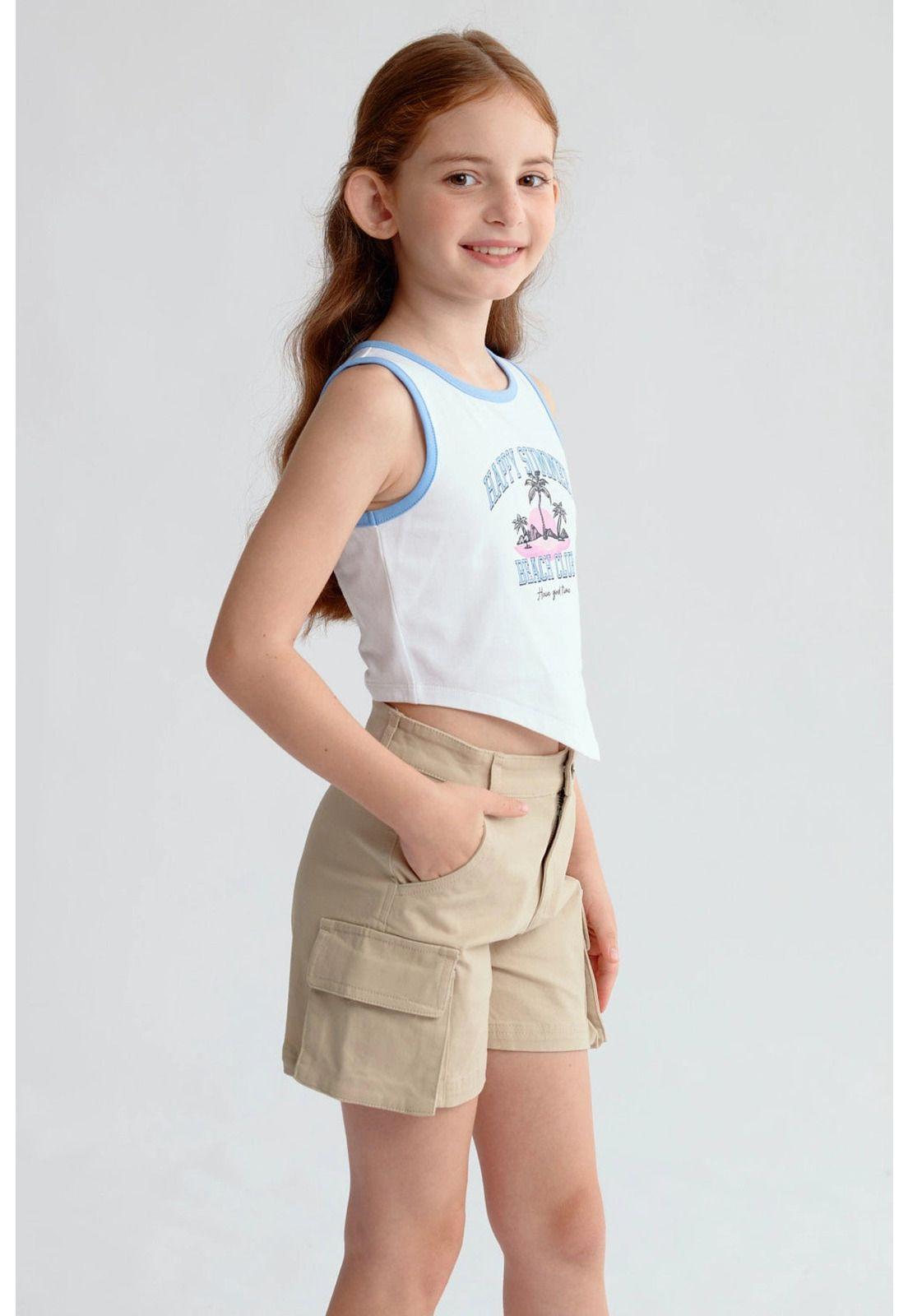 Polera Niña Print Posicional Blanco- ll-1