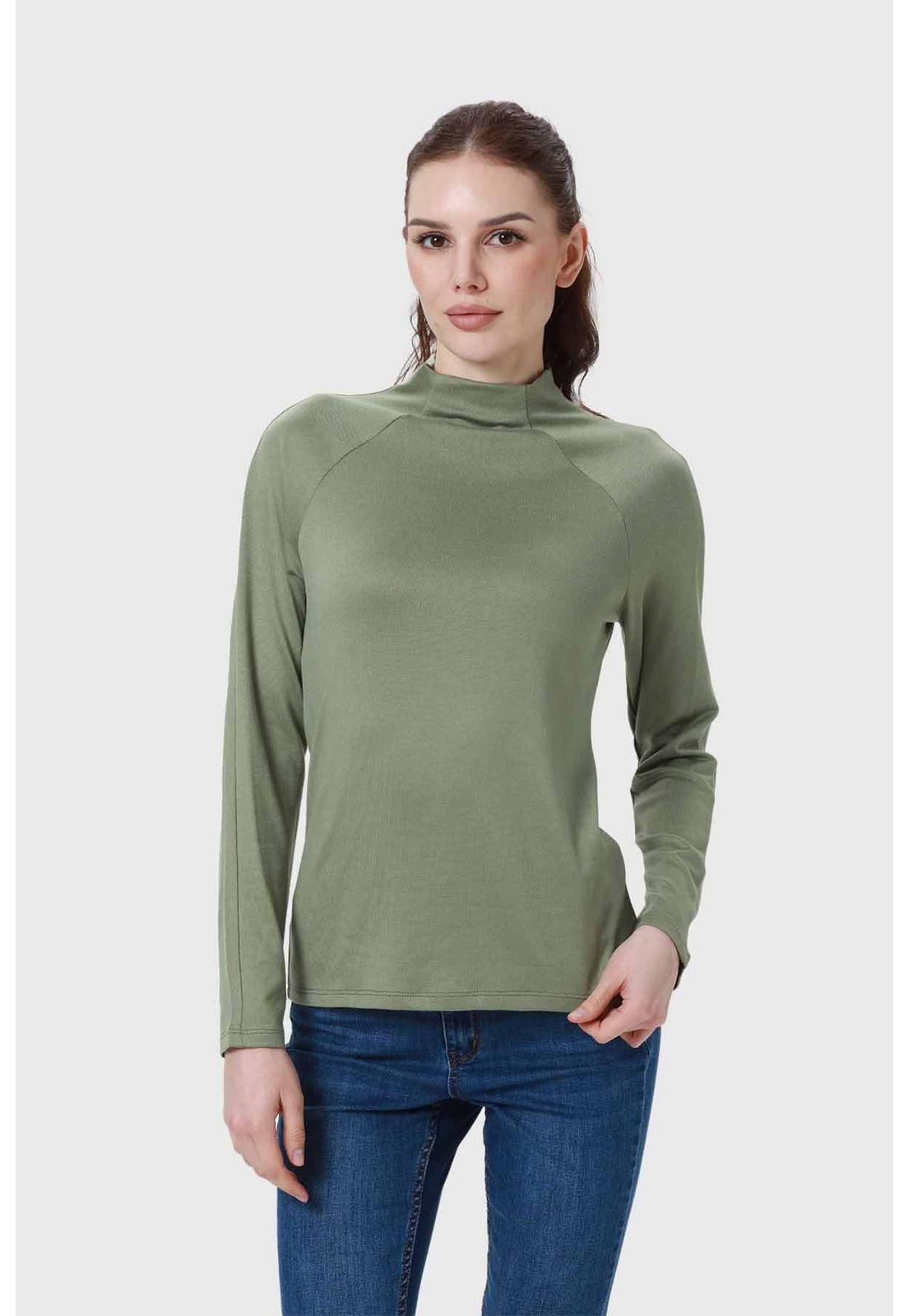 Polera Mujer Camman Verde-0