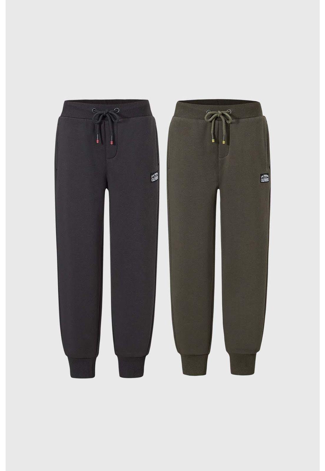 Pantalón Buzo Niño Bipack Marengo-0