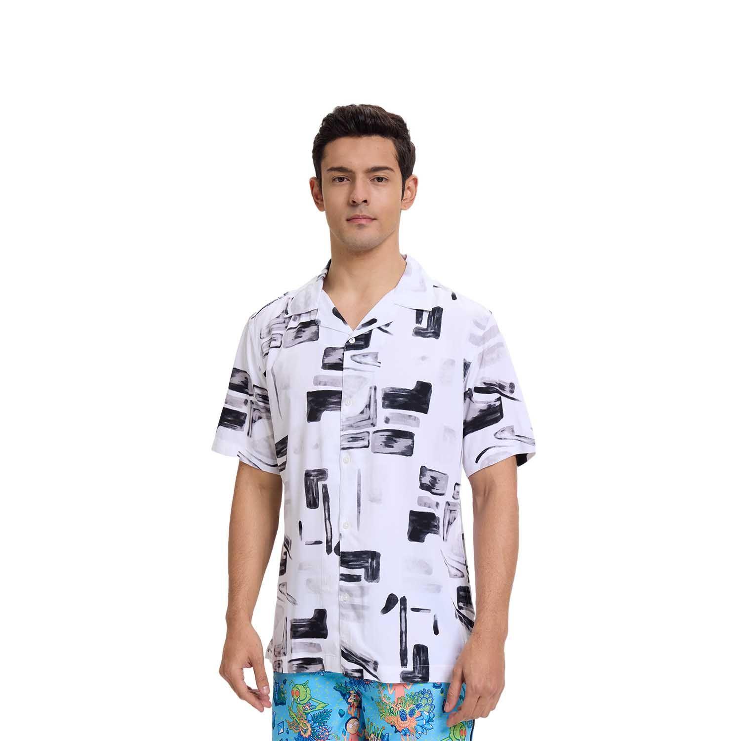 Camisa Hombre Full Rapport Blanco II Fashion's Park-0