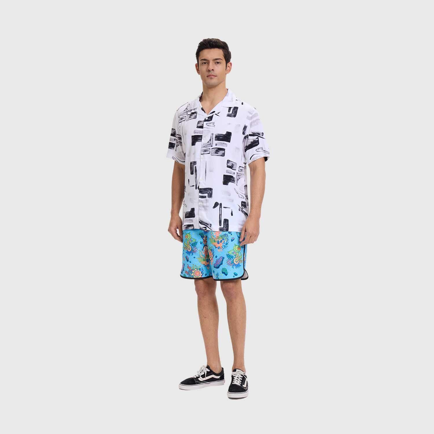 Camisa Hombre Full Rapport Blanco II Fashion's Park-3