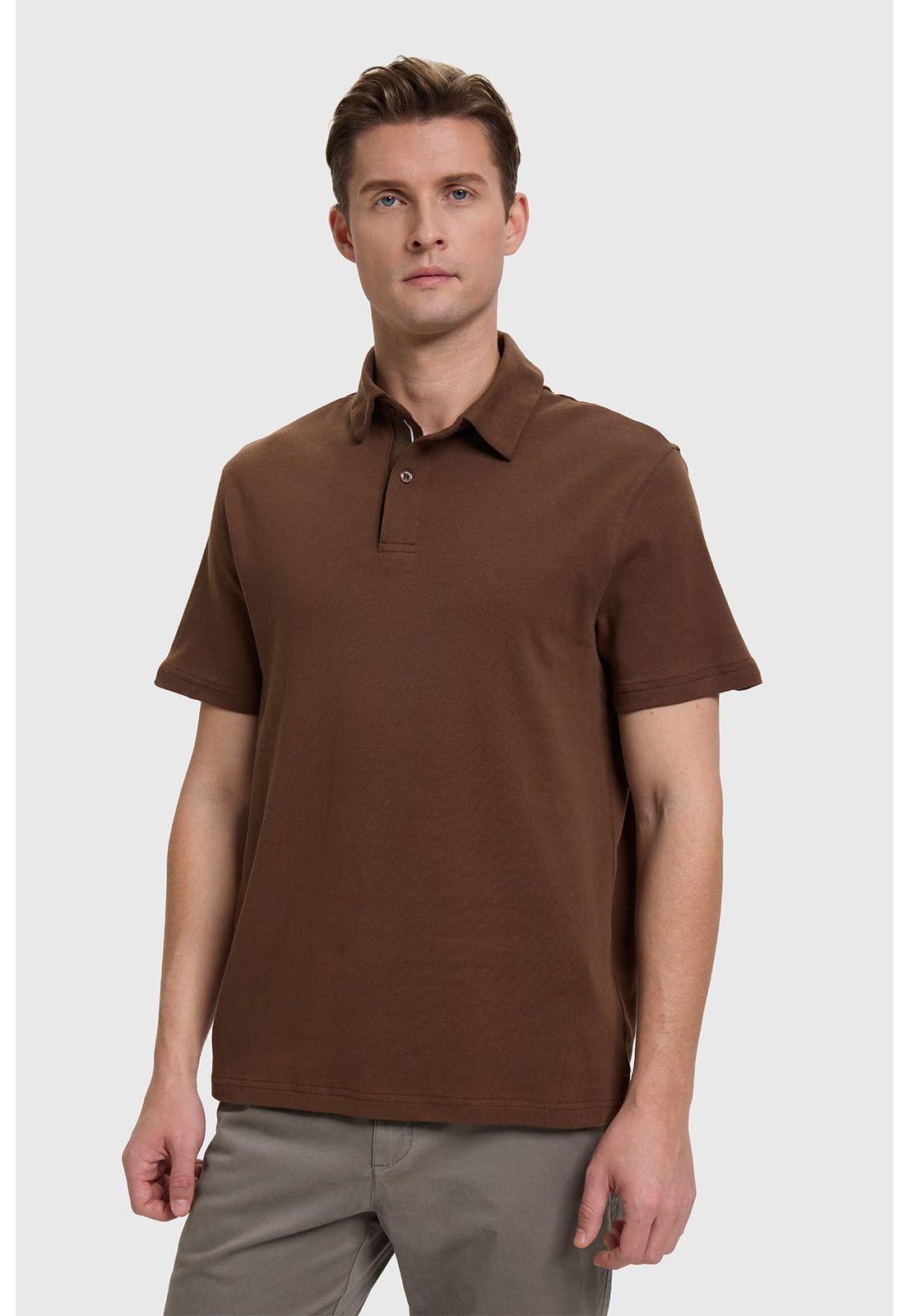 Polera Hombre Café-0