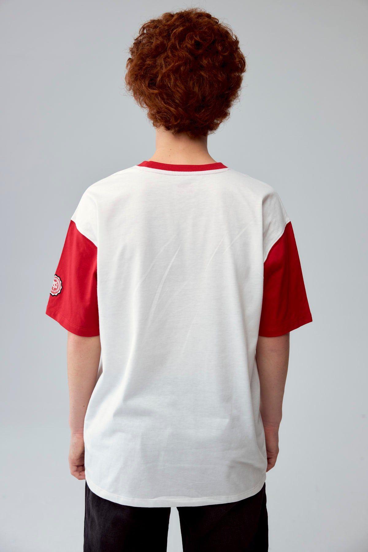 Polera Niño College Teen Rojo-2