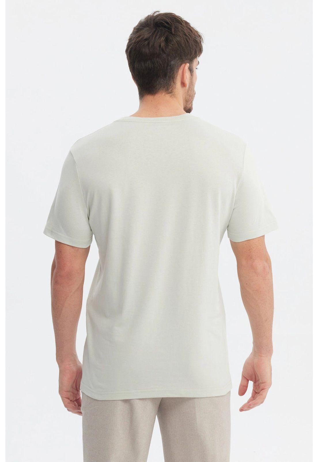 Polera Hombre Básica Verde Claro - ll-2