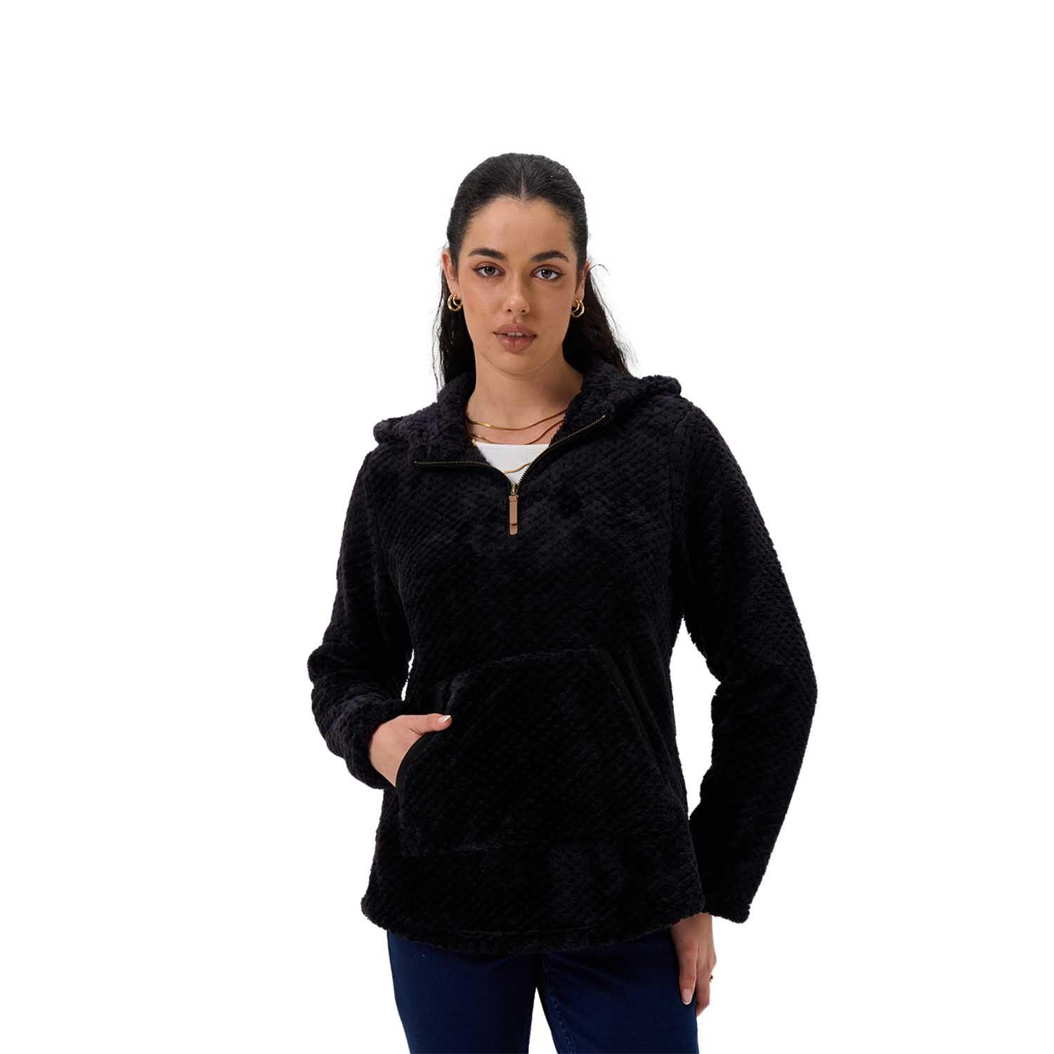 Polar Mujer Básico Negro I Fashion's Park-0