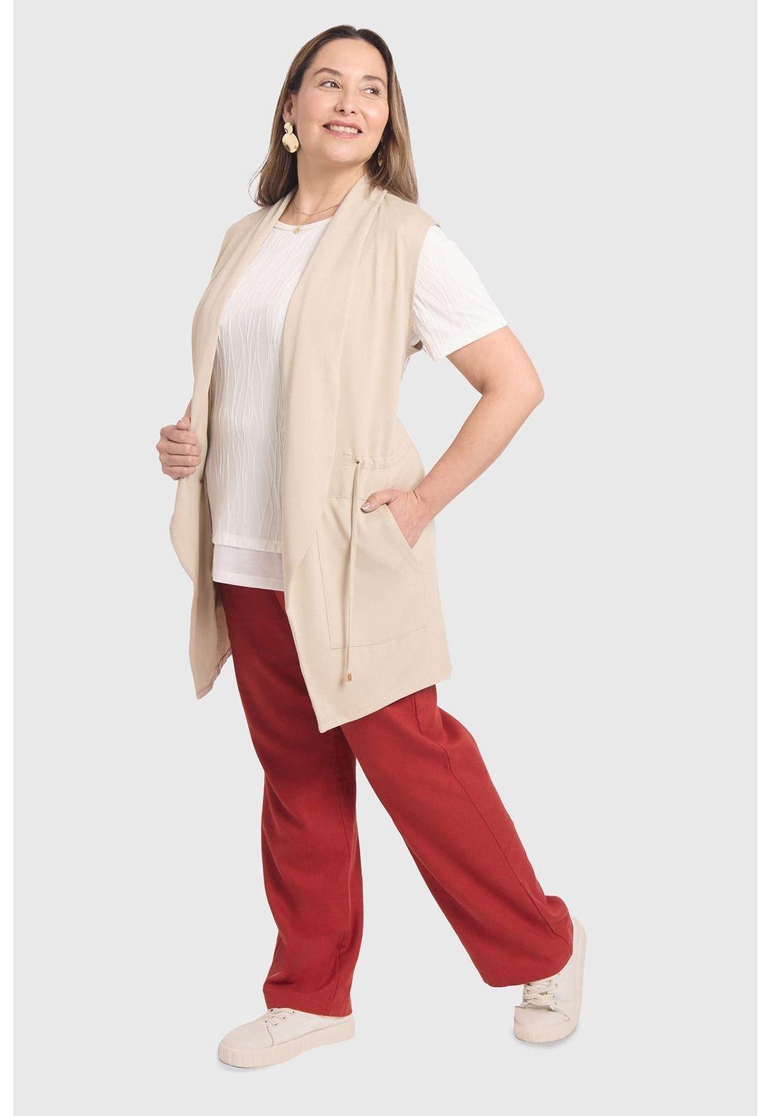 Sweater Mujer Cintura Casual Arena-1