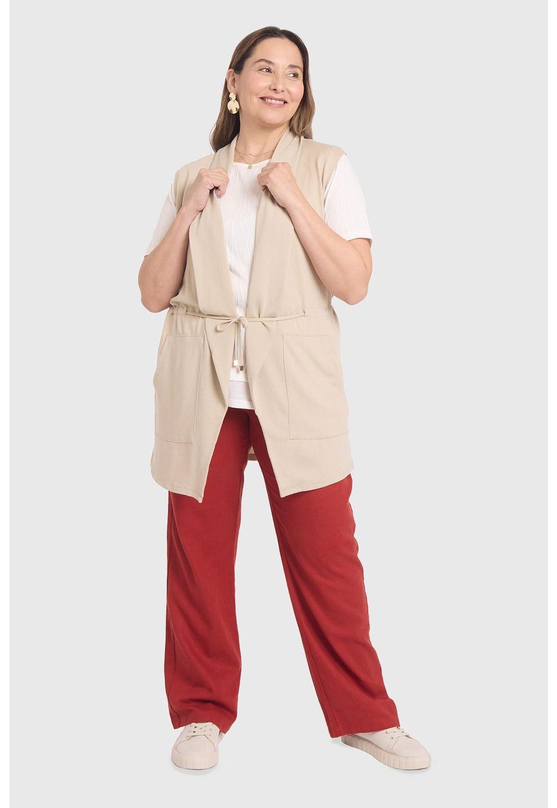 Sweater Mujer Cintura Casual Arena-3