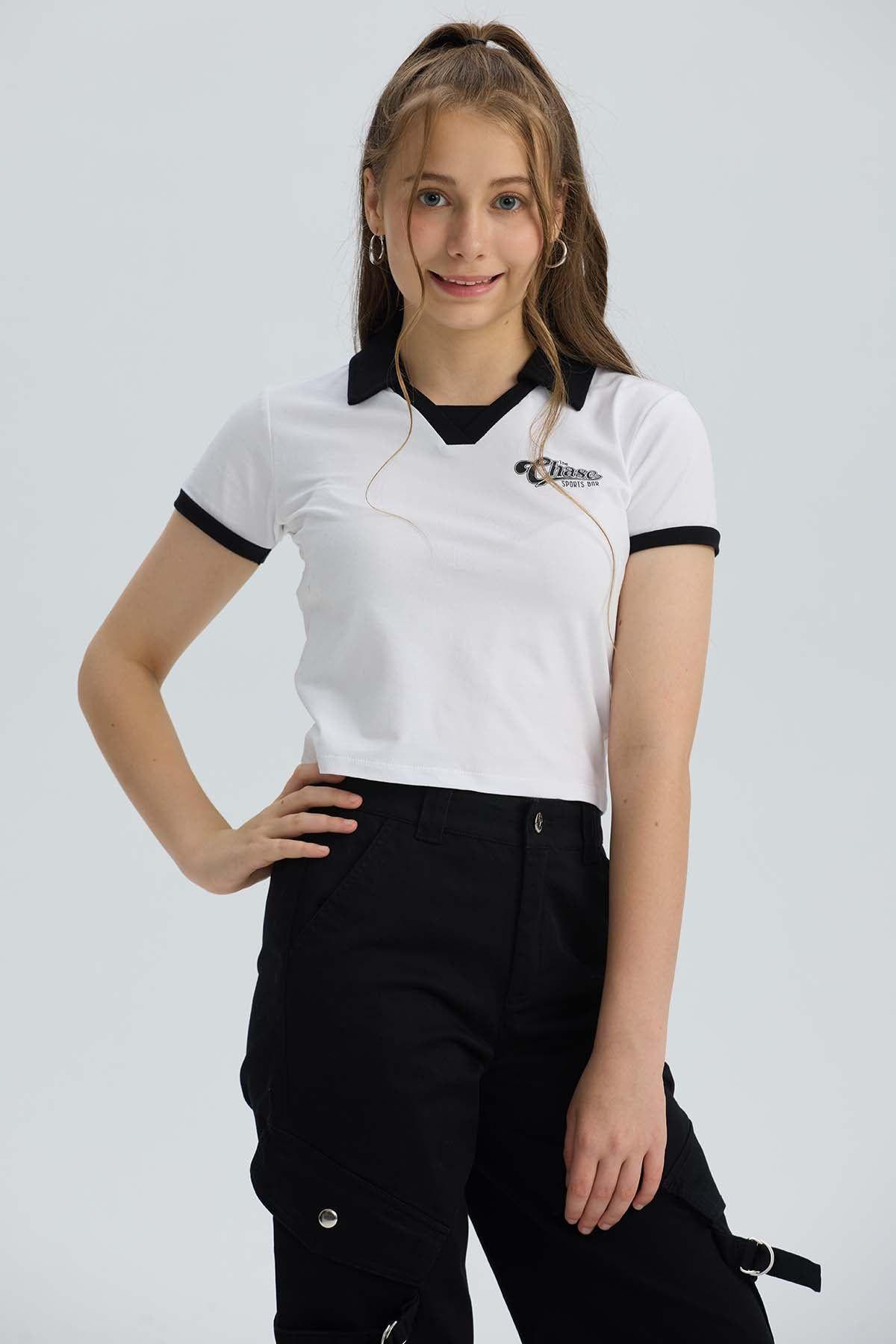 Polera Niña Sport Blanco-1