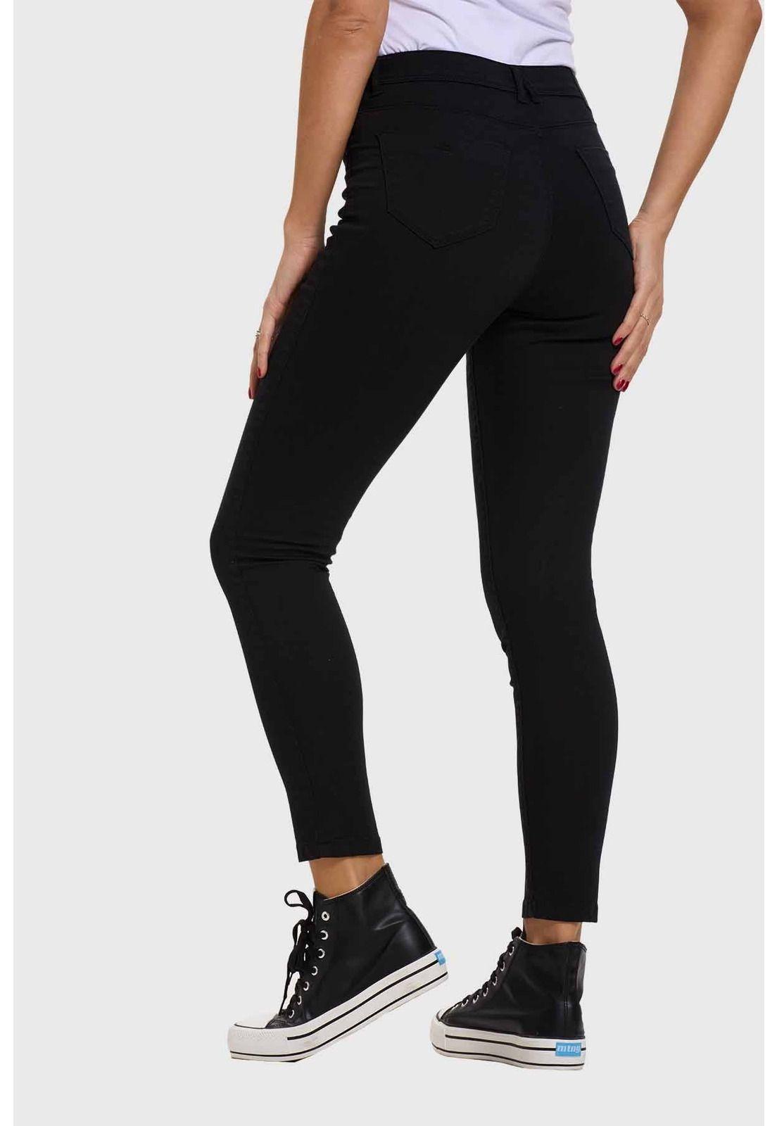 Jeans Mujer Skinny Negro-2