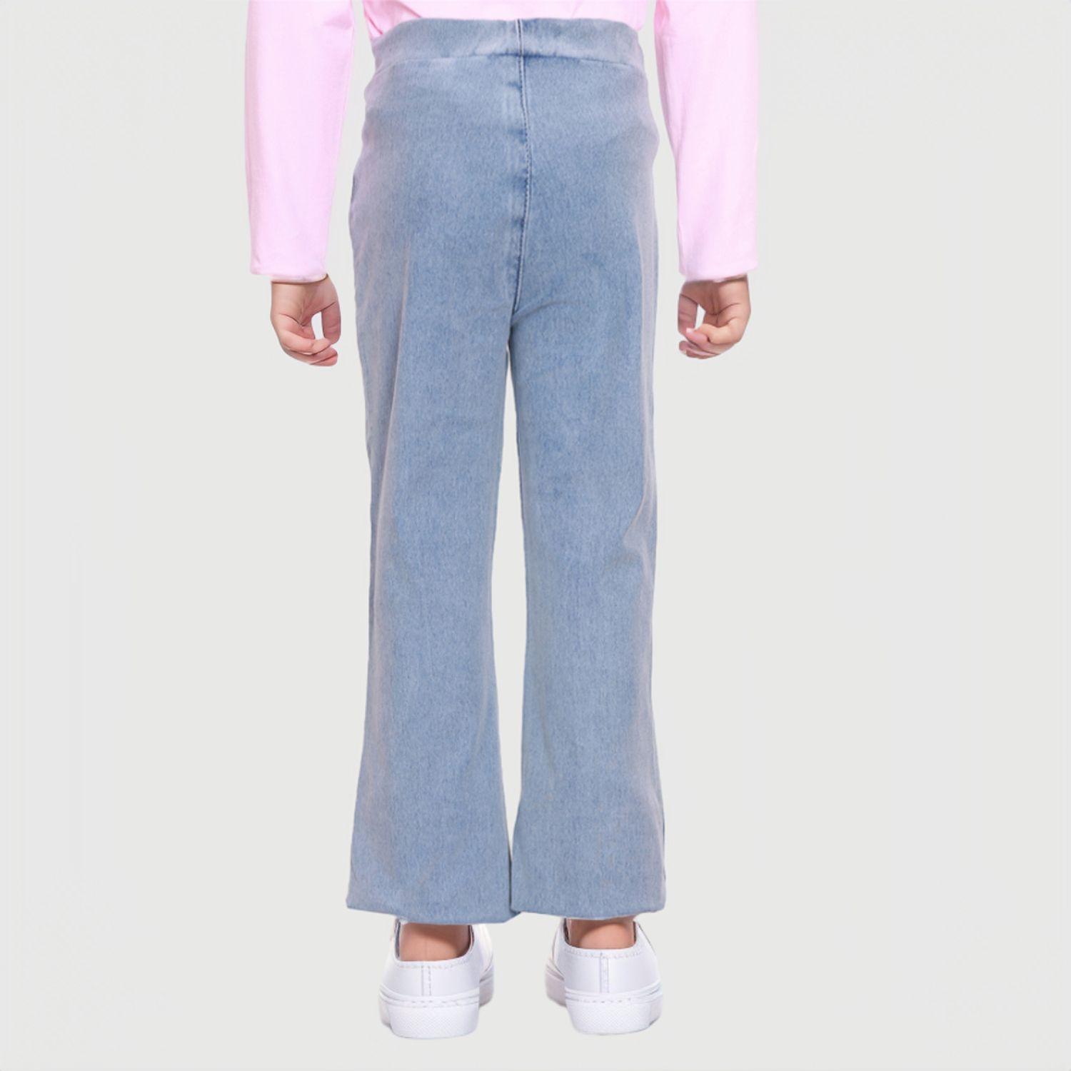 Jeans Niña Flare Leggins Celeste Fashion´s Park-3