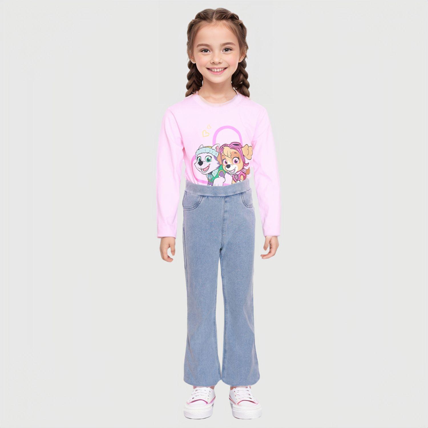 Jeans Niña Flare Leggins Celeste Fashion´s Park-5