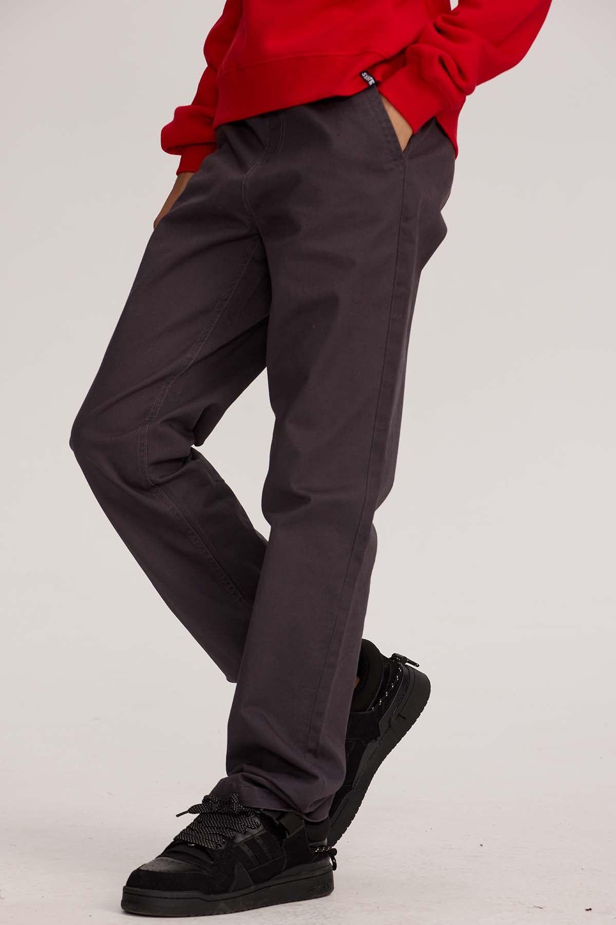 Pantalón Niño Básico Gabardina Marengo-1