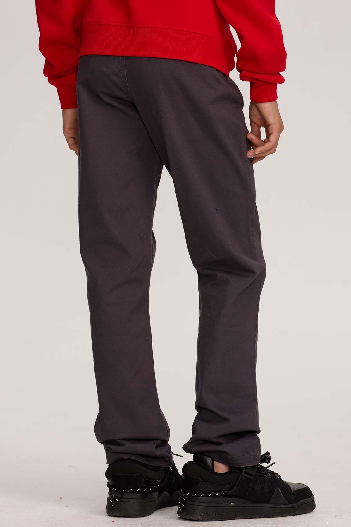Pantalón Niño Básico Gabardina Marengo-2