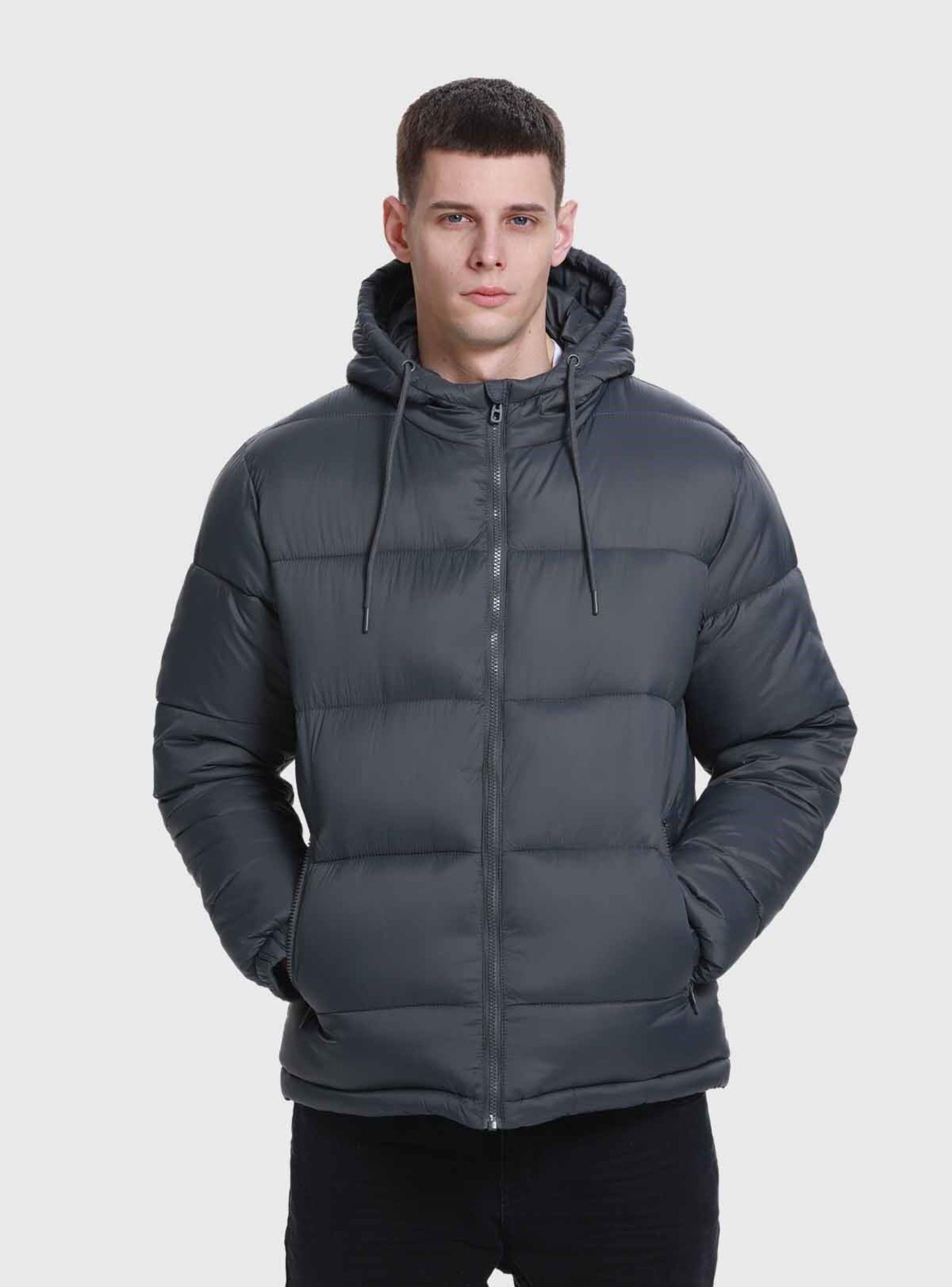 Parka Hombre Básica Lisa Marengo Fashion's Park-0