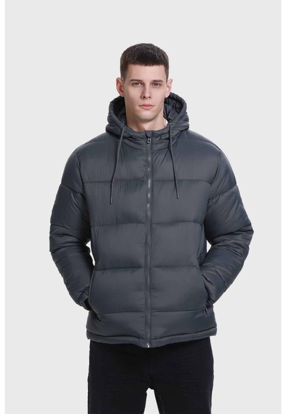 Parka Hombre Básica Marengo-0