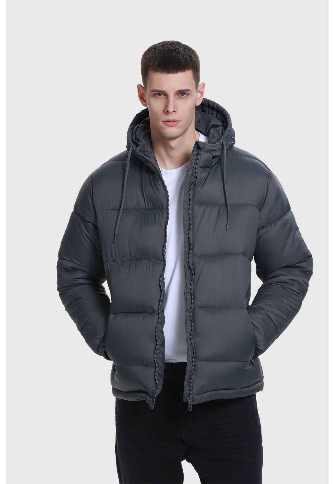 Parka Hombre Básica Marengo-1