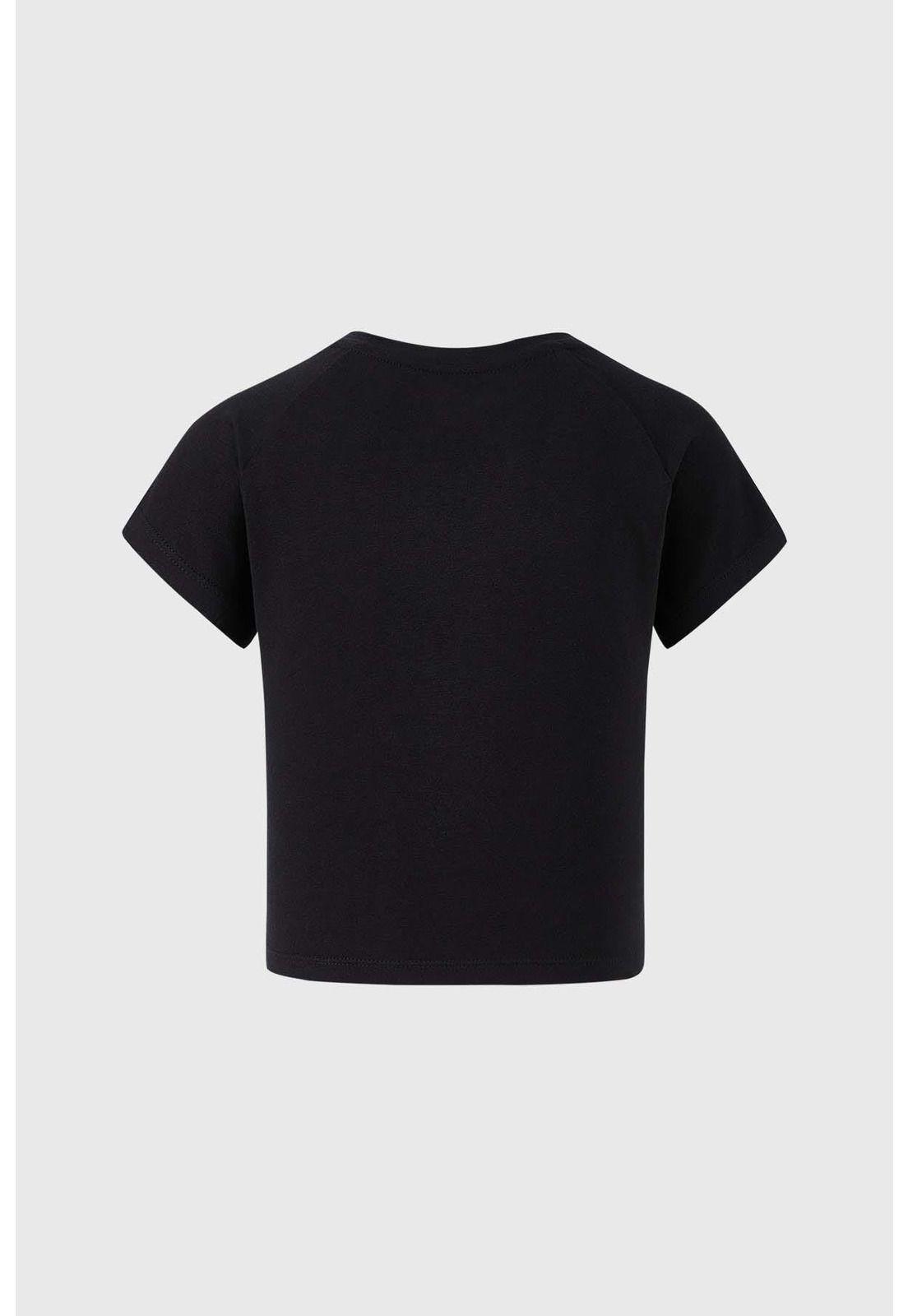 Polera Niña Print Negro - ll-1