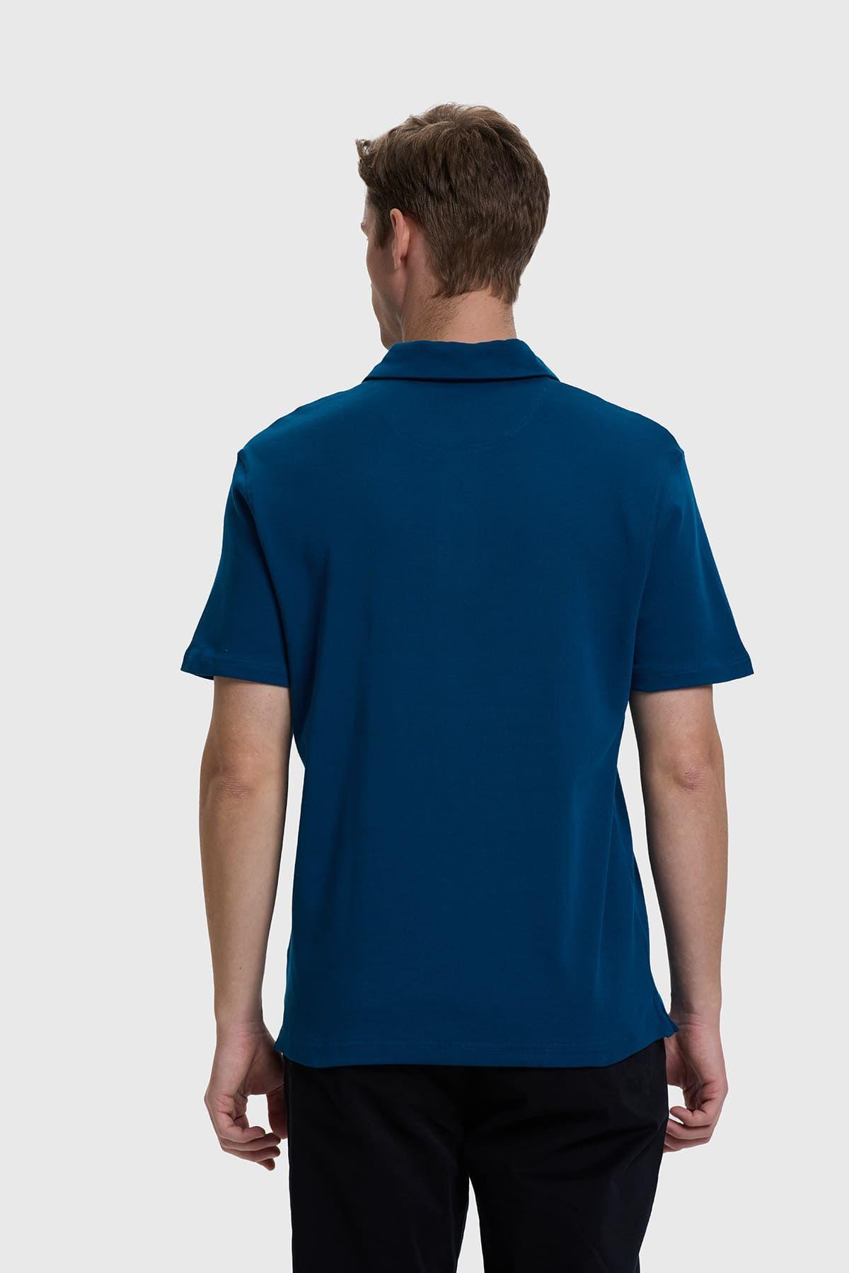 Polera Hombre Azul-2