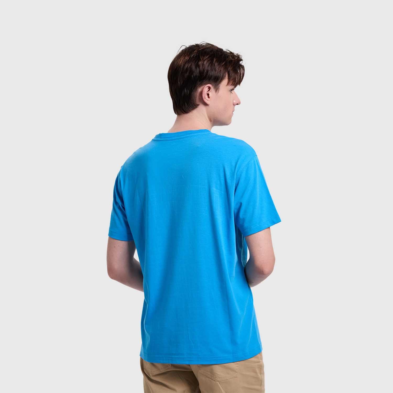 Polera Hombre Print Celeste I Fashion's Park-2