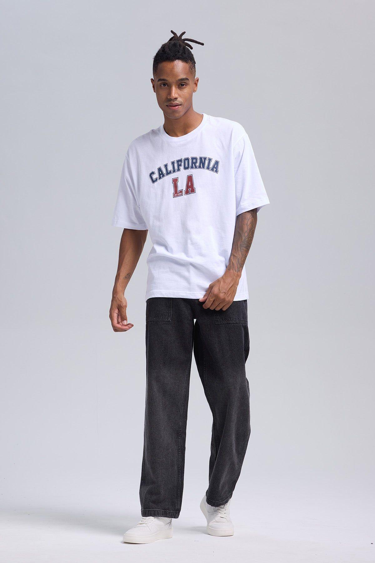 Jeans Hombre Degradé Gris Claro-3