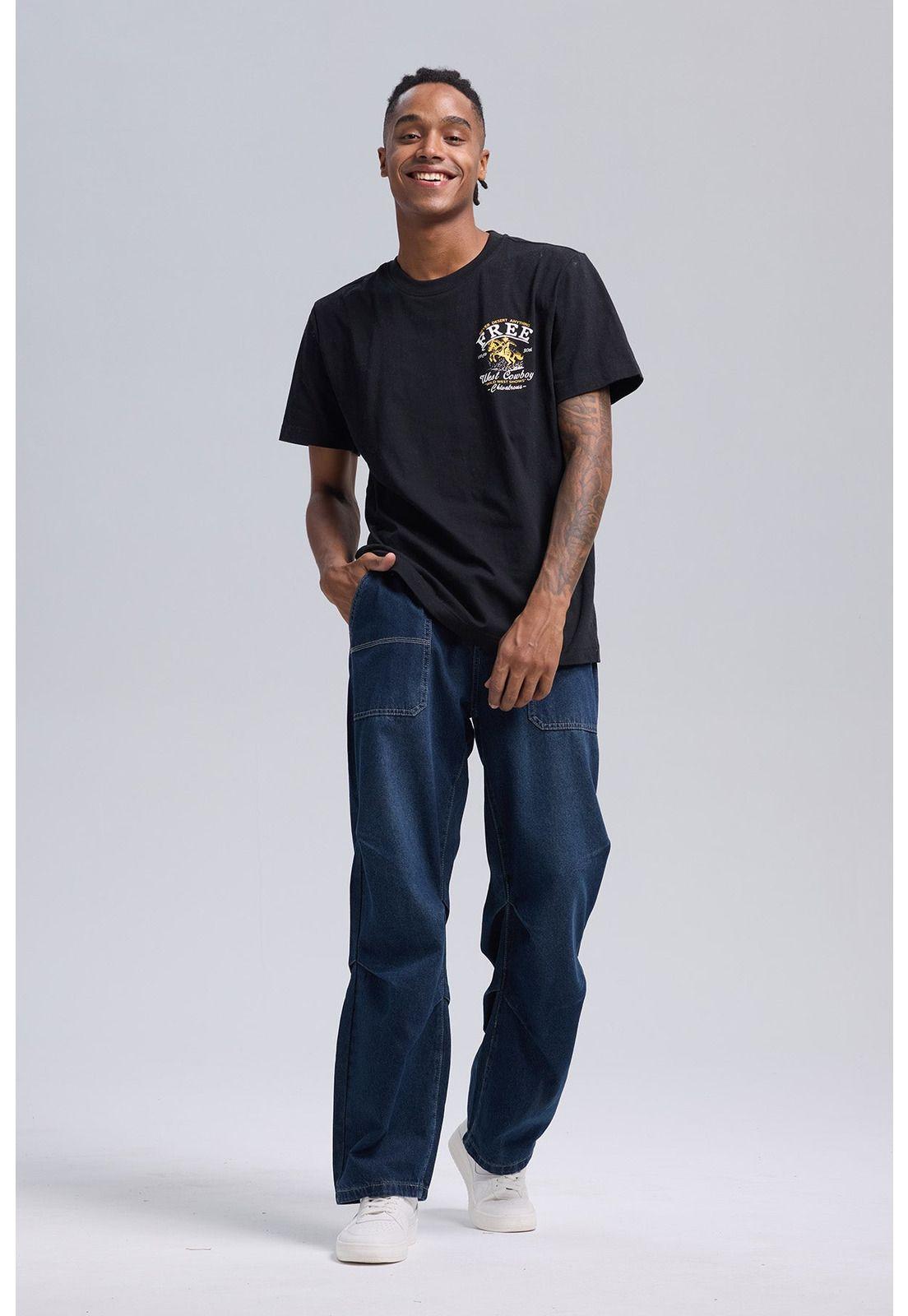 Jeans Hombre Parachute Azul Índigo-3