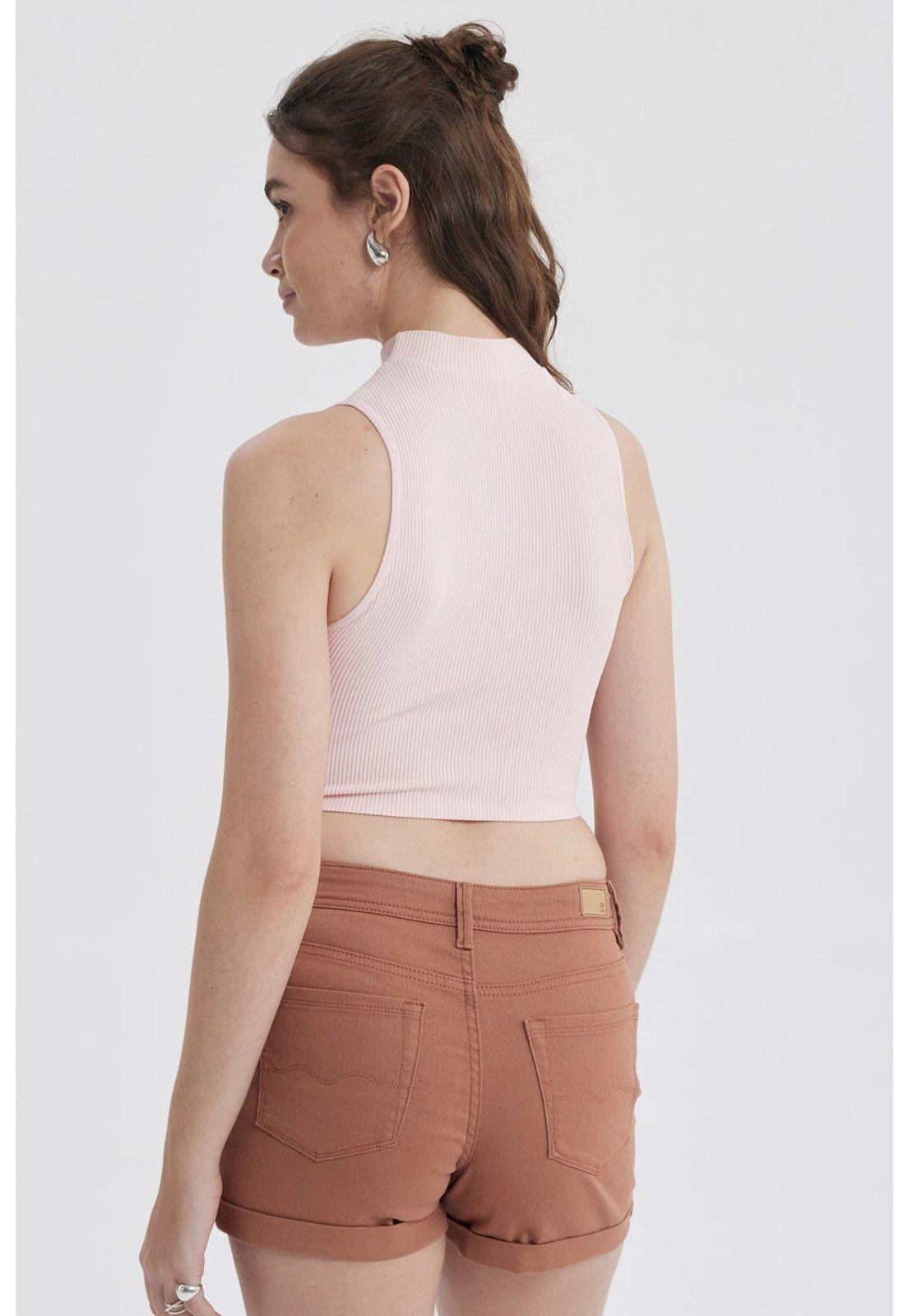 Peto Mujer Sin Costura Rosa-2