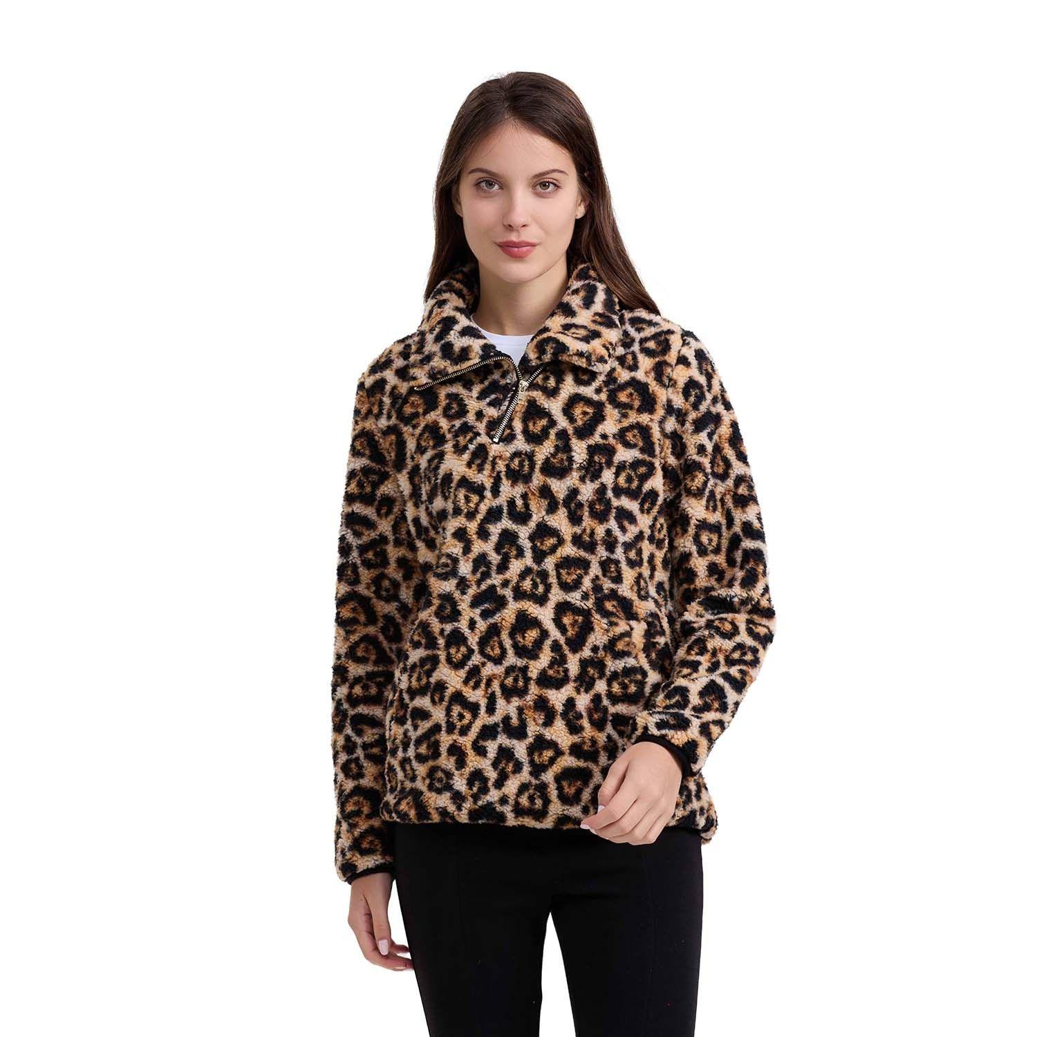 Polar Mujer Animal Print Beige Fashion´s Park-0