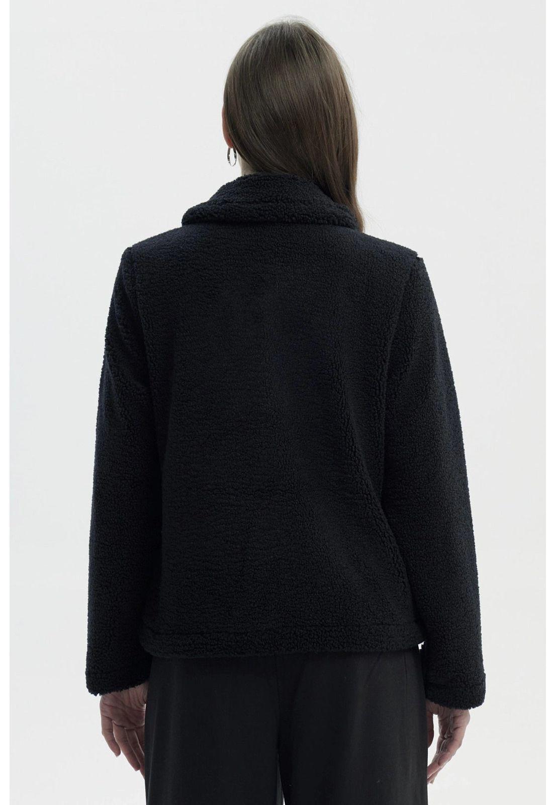 Polar Mujer Tipo Chaqueta Negro - lll-2