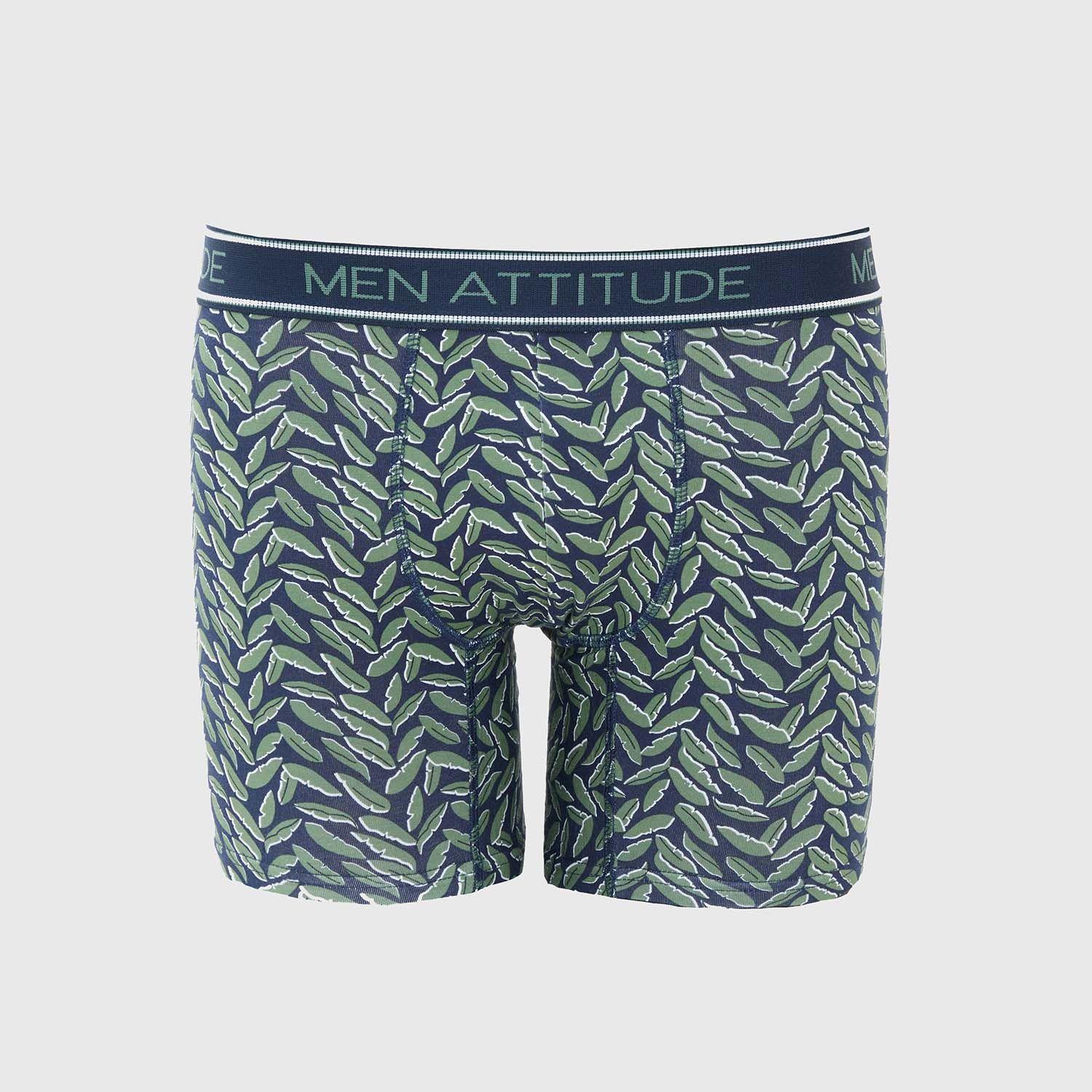 Boxer Hombre Bipack Rapport Verde-2