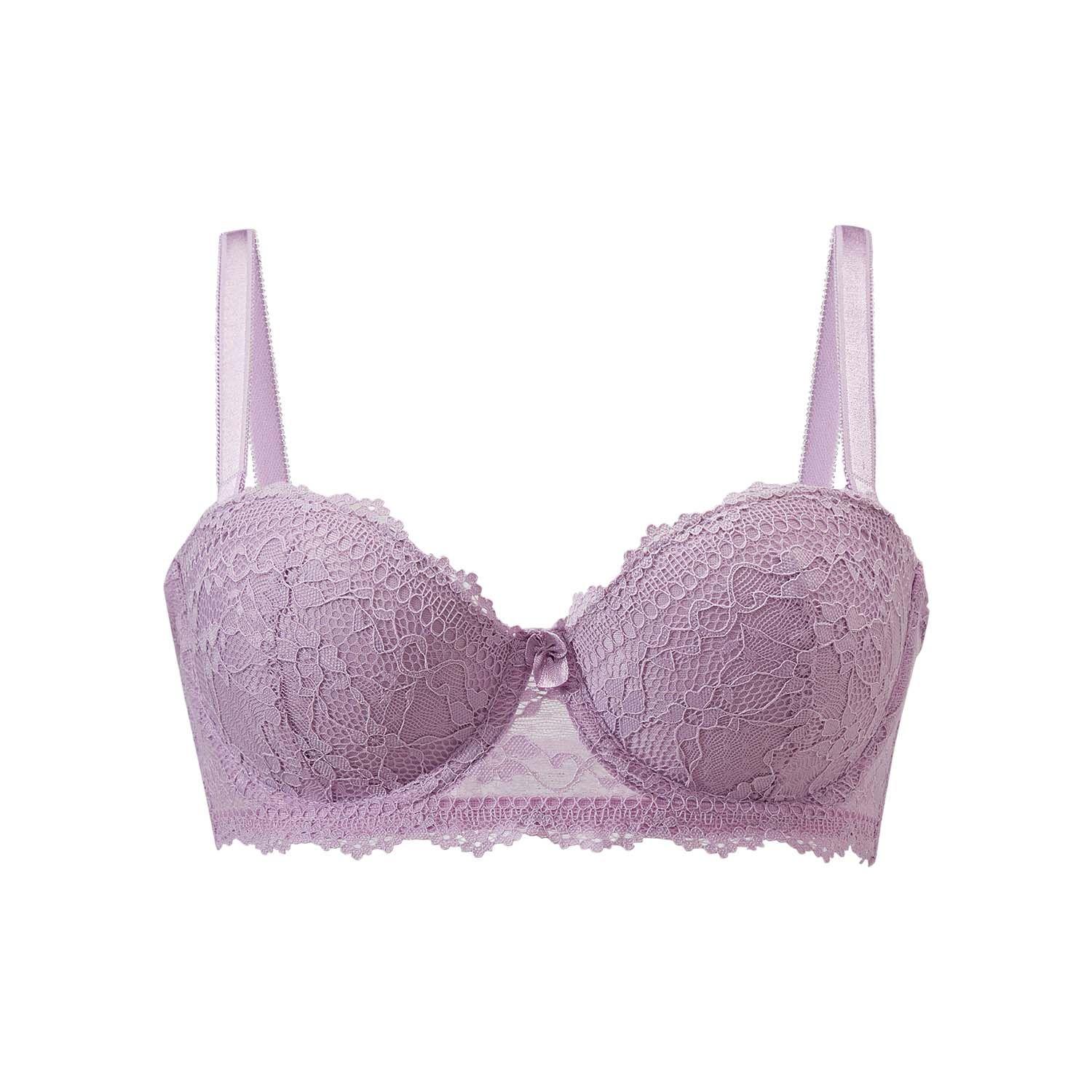 Sostén Mujer Soft Strapless Encaje Lila Fashion´s Park-0