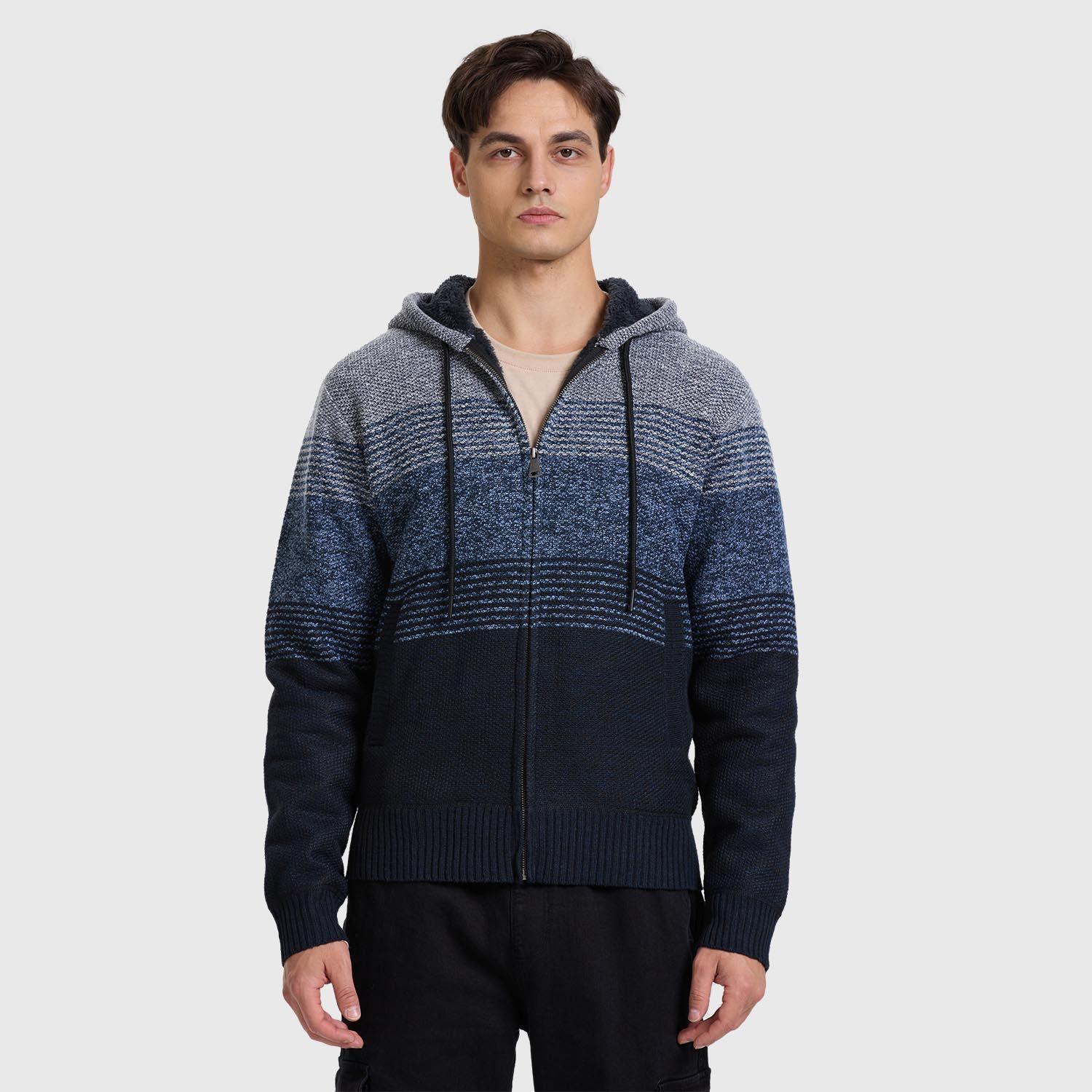 Sweater Hombre Bloque Gris-1