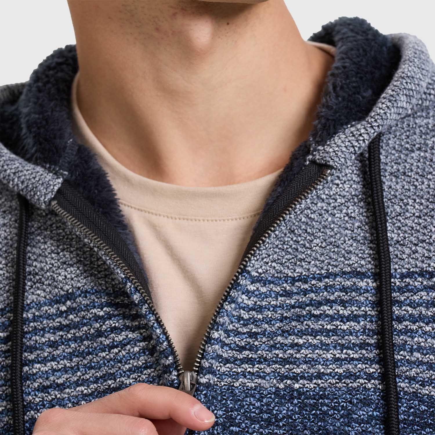 Sweater Hombre Bloque Gris-3