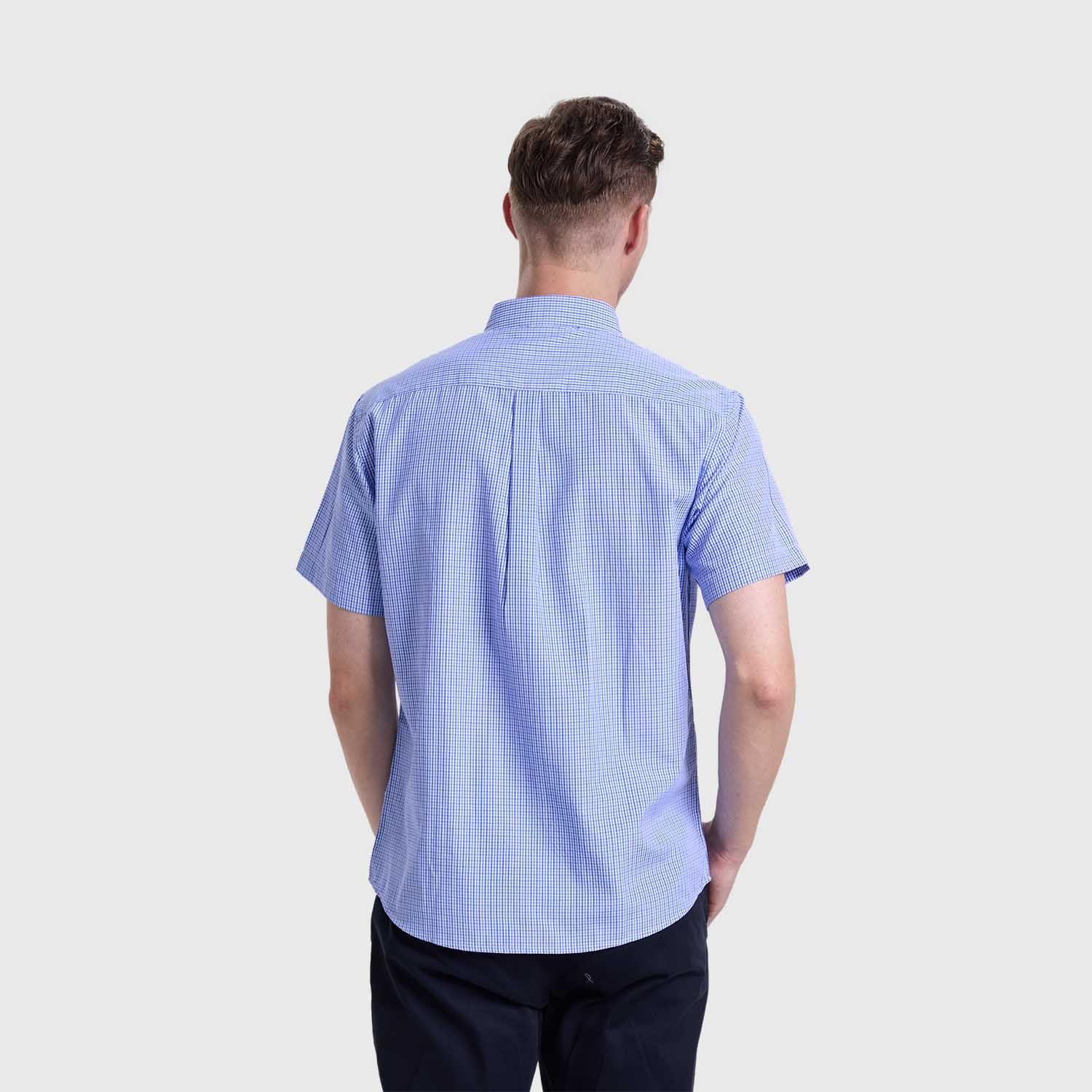 Camisa Hombre Rapport Azul Claro Fashions Park-2