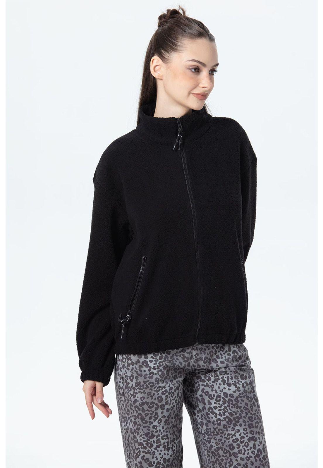 Polar Mujer Corderito Negro-1