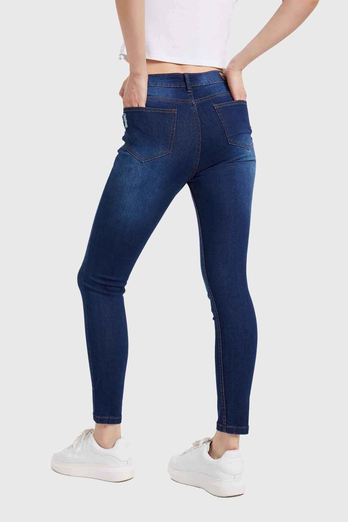 Jeans Mujer Skinny Lia Azul-2