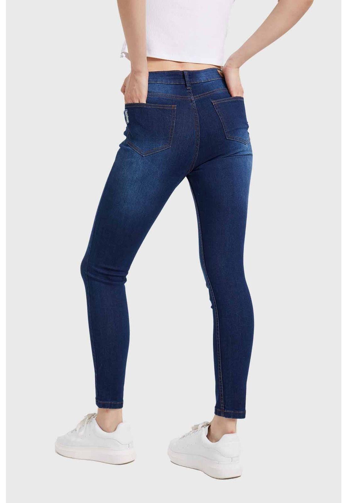 Jeans Mujer Skinny Lia Azul - VI-2