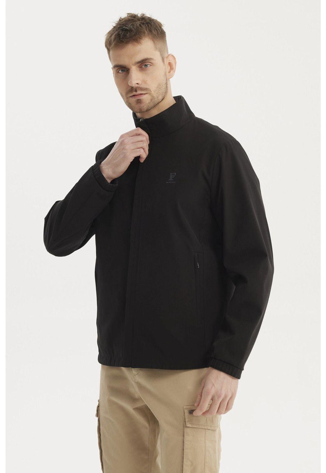 Chaqueta Hombre Slim Negro-1