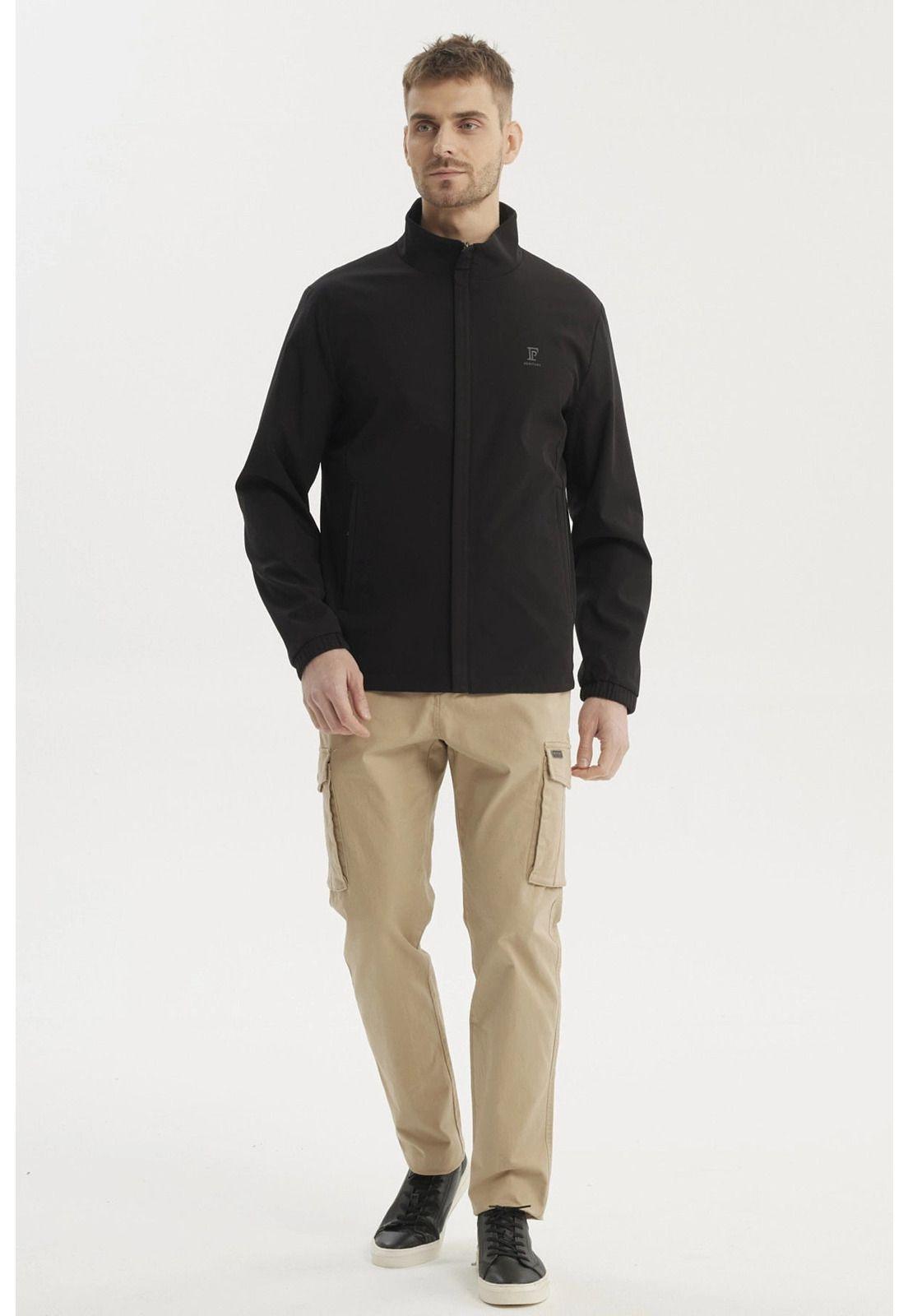 Chaqueta Hombre Slim Negro-3