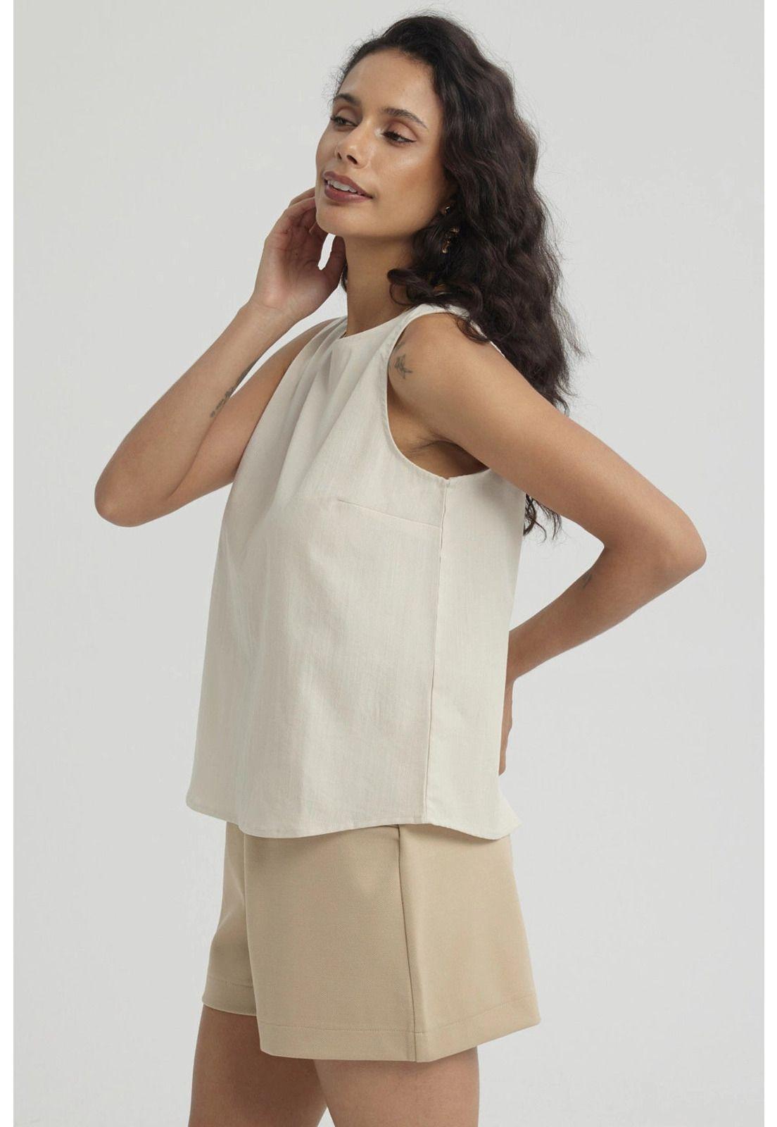 Blusa Mujer Slim Arena-1