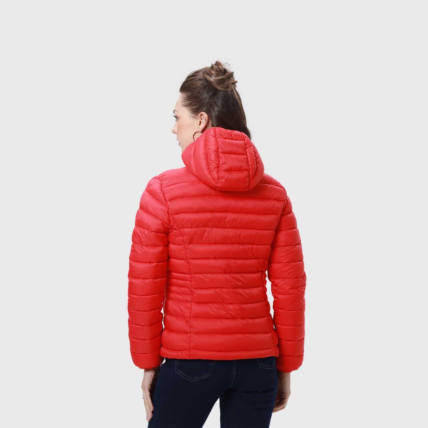Parka Mujer Corta Plummy Rojo-2