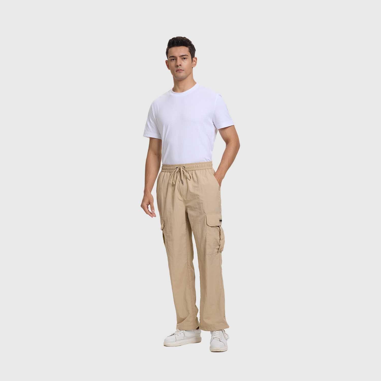 Pantalón Hombre Parachute Beige Fashion's Park-3
