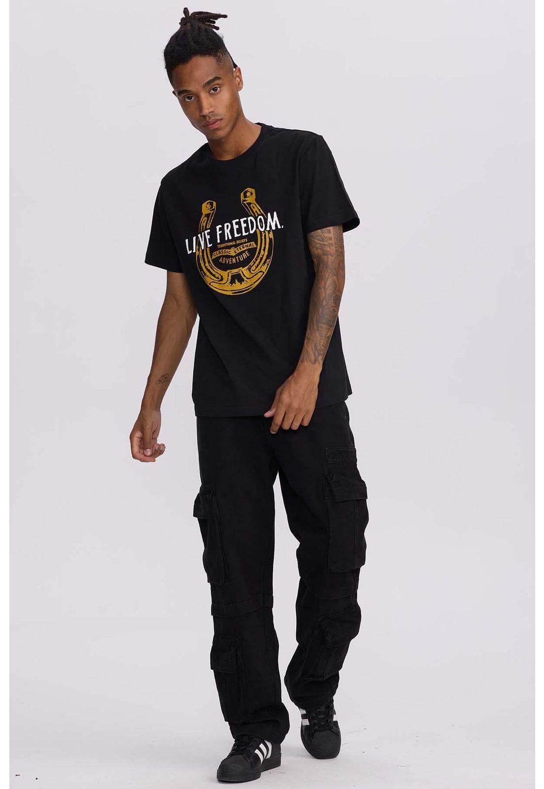 Polera Hombre Central West Negro-3