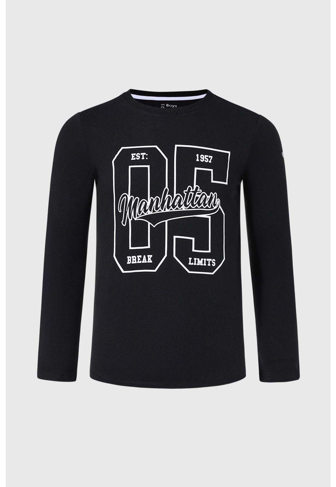 Polera Niño Negro - ll-0