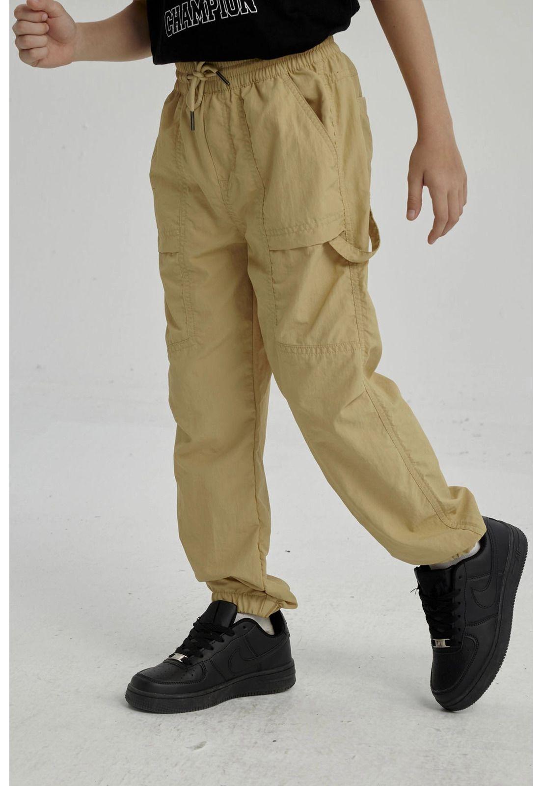 Pantalón Niño Jogger Carpenter Kaki-5