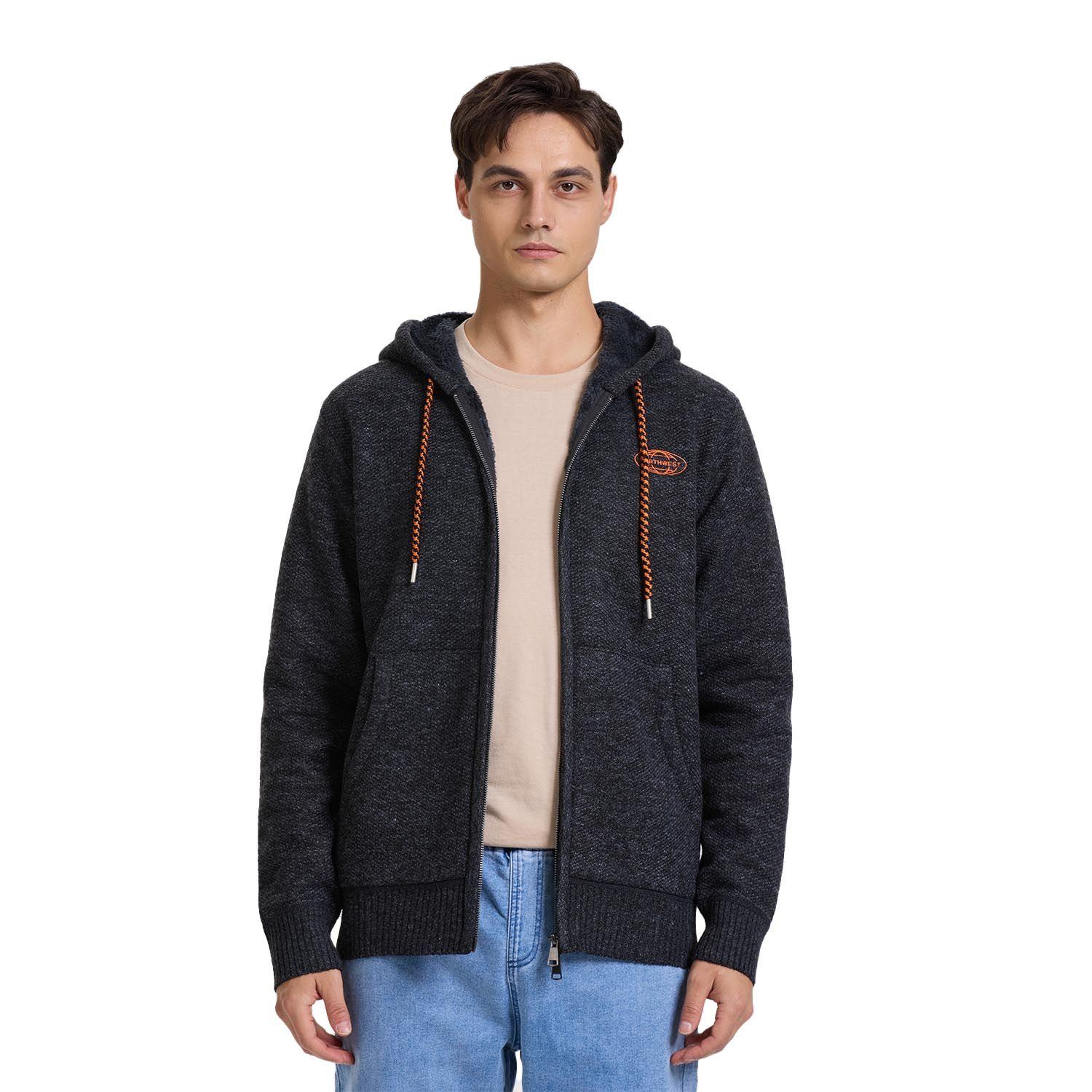 Sweater Hombre Full Zipper Negro-0