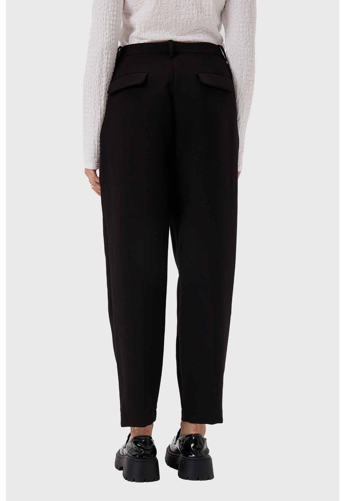 Pantalón Mujer Sastrero Negro - lV-2