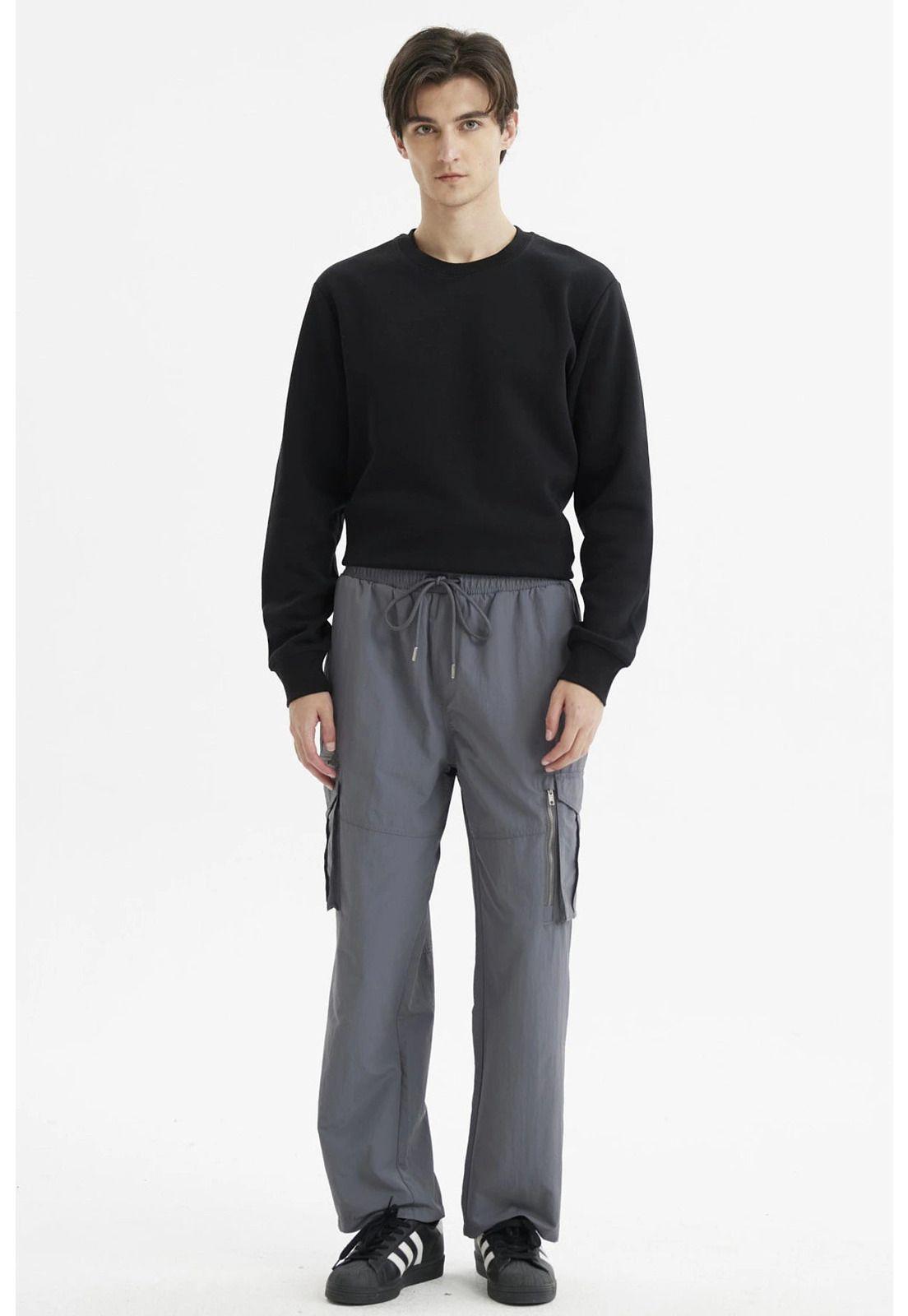 Pantalón Hombre Cargo Parachute Marengo-3