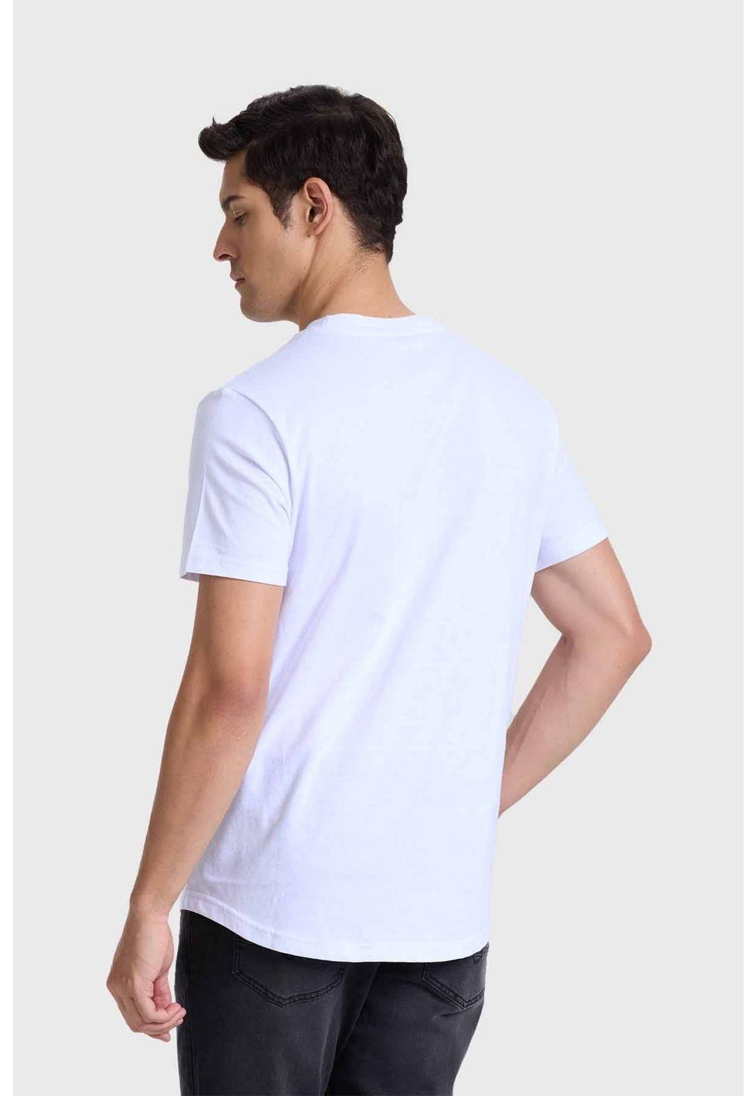 Polera Hombre Long Fit Básica Blanco-2