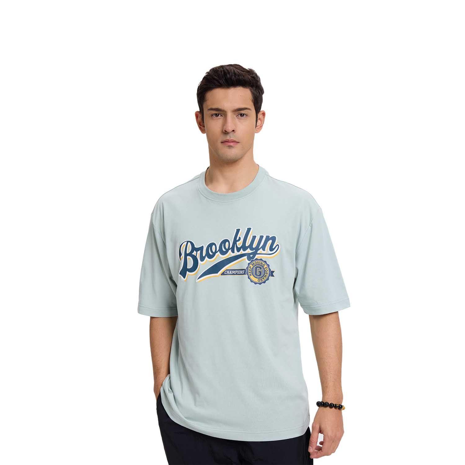 Polera Hombre Print Verde Claro III  Fashion's Park-0